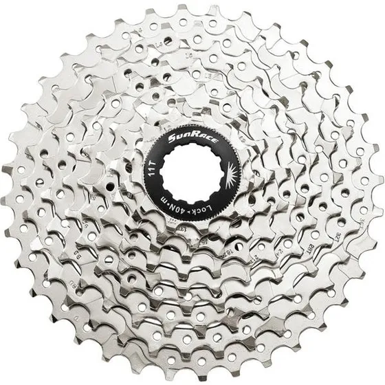 Sunrace CSM96 9-Speed Kassette 11-34T - Nickel