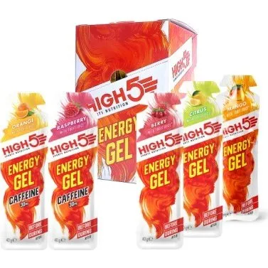 High5 EnergyGel 20 stk. (5 x 4 varianter)
