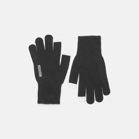 Sealskinz Hanworth Onesize Sort Inderhandsker