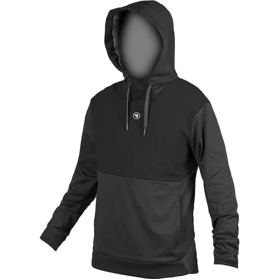Endura Trailster Tech Hoodie Sort Herre XL