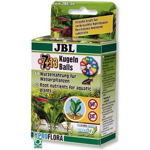 JBL 7+13 gødningskugler til akvarieplanter