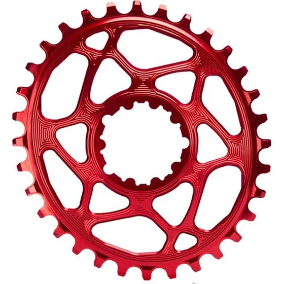 absoluteBLACK Oval Klinge SRAM 34T Rød 10/11/12 Speed