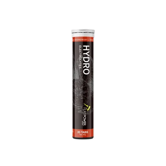 PurePower Hydro Elektrolyt Brusetabletter Sød Grape 20 x 4g
