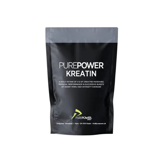 PurePower Kreatin Pulver 300g - Vegansk
