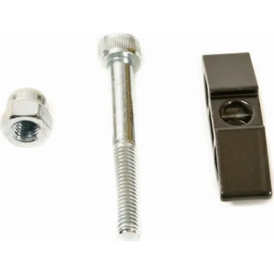 Søndergaard Sort Smal Beslag til Støtteben 53x14 mm