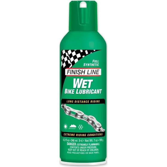 Finish Line Wet Lube Cross Country 240 ml Grøn