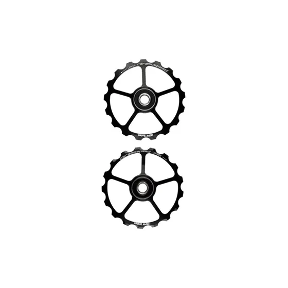 CeramicSpeed Keramisk Oversized Pulleyhjul 17+17 Sort