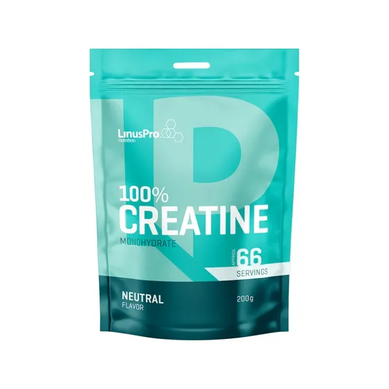 LinusPro Kreatin 200g – 100% rent kreatinmonohydrat