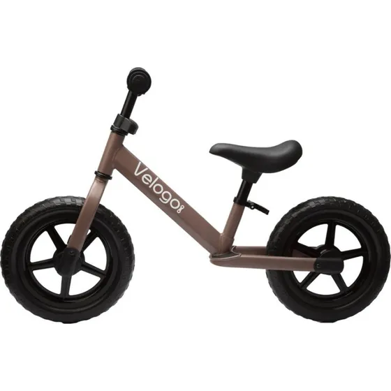 Velogo Løbecykel fra 2 år, mat støvet rosa
