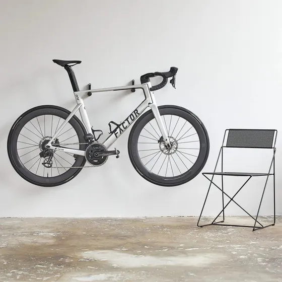 Tons Vægmonteret Cykelophæng Mat Sort