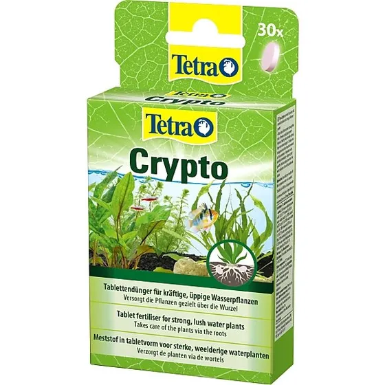 Tetra Crypto 10 - gødningstabletter til akvarieplanter