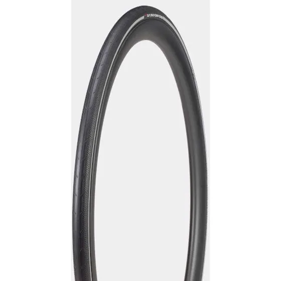 Bontrager AW3 Hard-Case Lite 700x25c Sort med refleks