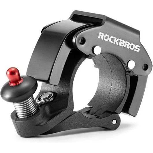 Rockbros 34210006001 C-formet cykelklokke - sort