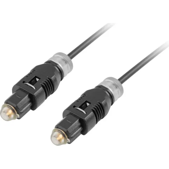 Lanberg Optisk TOSLINK-kabel 3 m, Sort