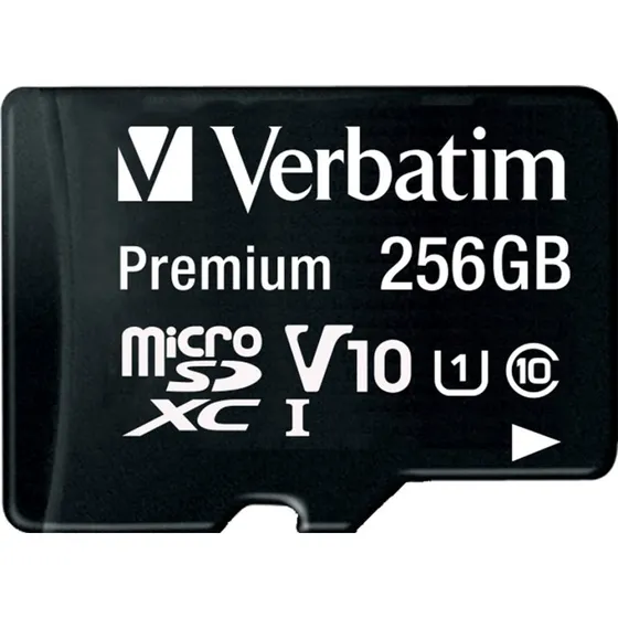 Verbatim Premium microSDXC 256GB 90MB/s