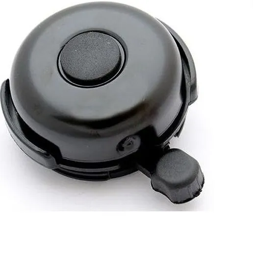 Simson Hybrid Ringeklokke – Stål med plastbeskyttelse, Sort