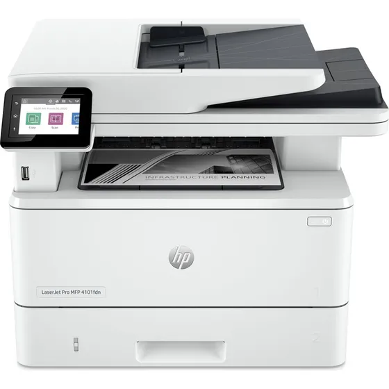 HP LaserJet Pro MFP 4102DW Sort/Hvid 3-i-1 laserprinter