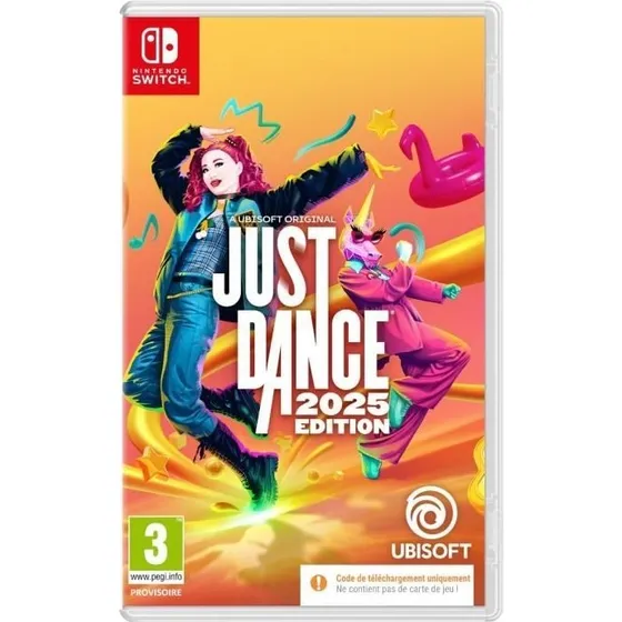 Just Dance 2025 - Nintendo Switch, kode i æske