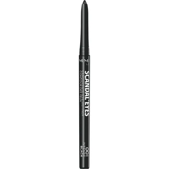 Rimmel ScandalEyes Exaggerate Øjenblyant 001 Intens Sort 0,35 g