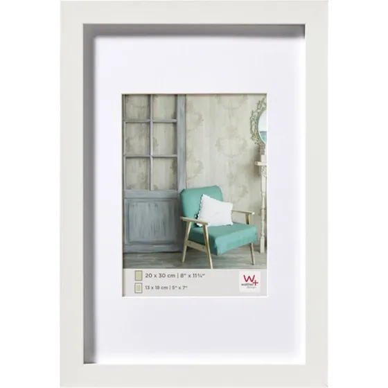Walther Design Stockholm Fotoramme 20x30 cm Hvid