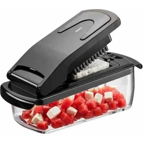 GEFU Treppo G-89471 Grøntsagssnitter, 1 l, Sort
