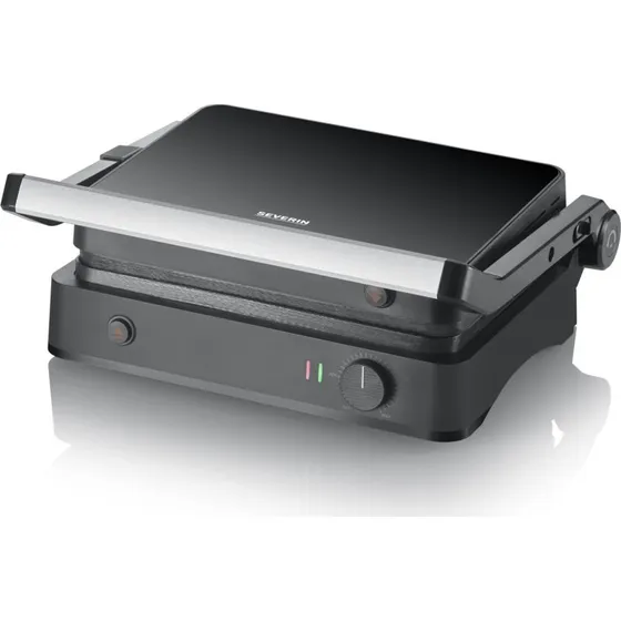 Severin SEVINI Lite 1800W Panini Grill Sort