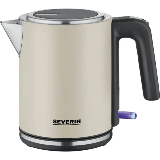 Severin WK 9577 Elkedel 1L 2400W Beige/Sort