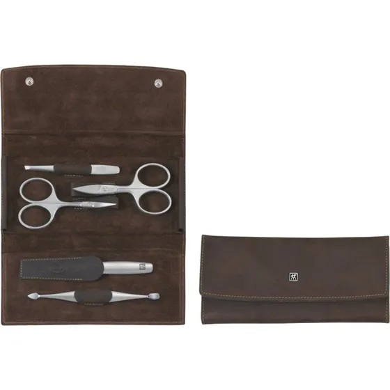 Zwilling TWINOX Manicuresæt i Læderetui – 5 Dele