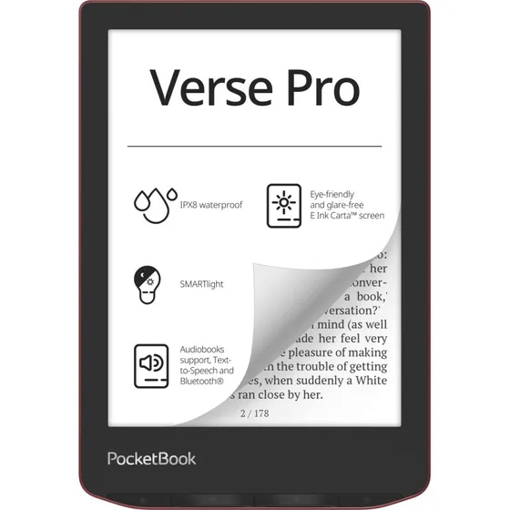 PocketBook Verse Pro 6" 16GB Passion Red