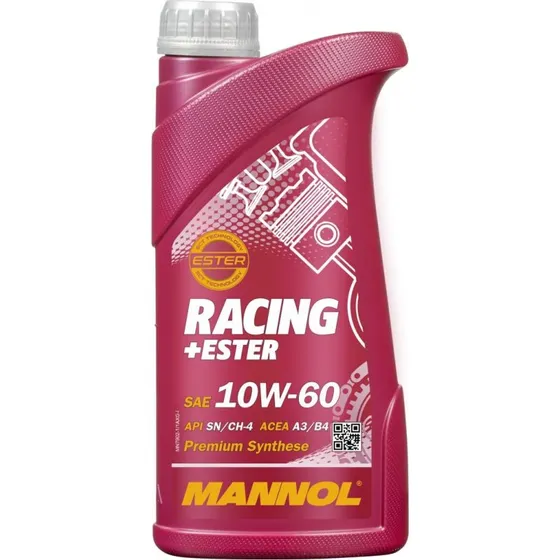 MANNOL RACING+ESTER 10W-60 1L Syntetisk Motorolie