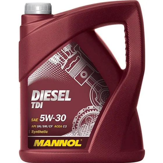 MANNOL DIESEL TDI 5W-30 5L Syntetisk Motorolie