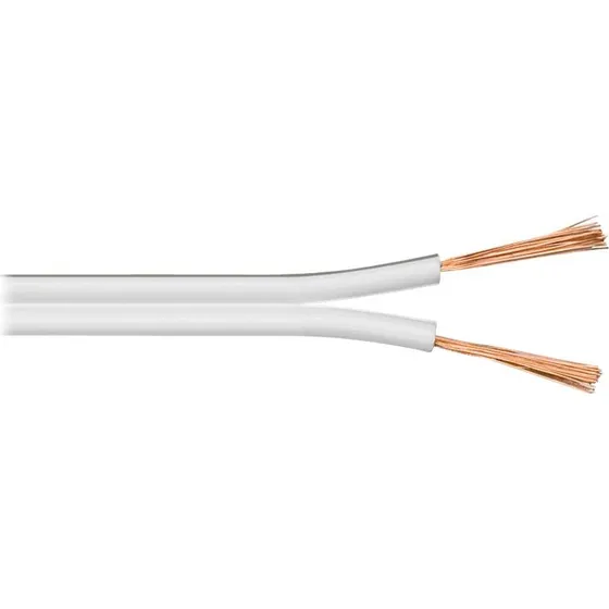 Goobay Højttalerkabel Hvid 100 m CCA 2x4,0 mm²