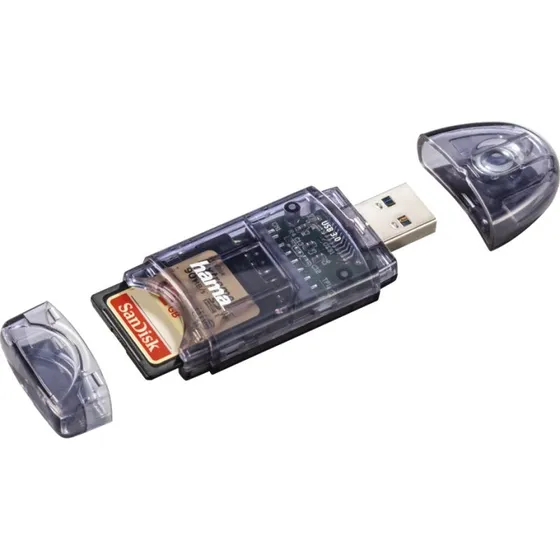 Hama Kortlæser USB 3.0, anthracite