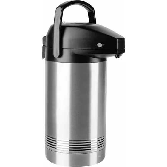 Tefal President Pump Jug SST 3L, 3L Termokande, Sølv