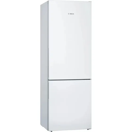 Bosch KGE49AWCA Fritstående kølefryseskab, hvid, 419 liter