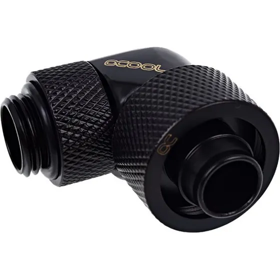 Alphacool Eiszapfen 90° Socket 16/10mm Sort