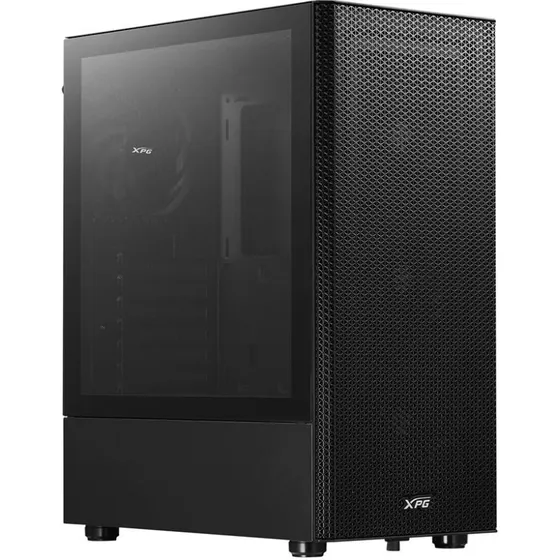 XPG VALOR MESH Mid-Tower, sort med hærdet glas