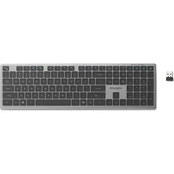 Kensington KB535 EQ Trådløst Tastatur, Grå, QWERTY