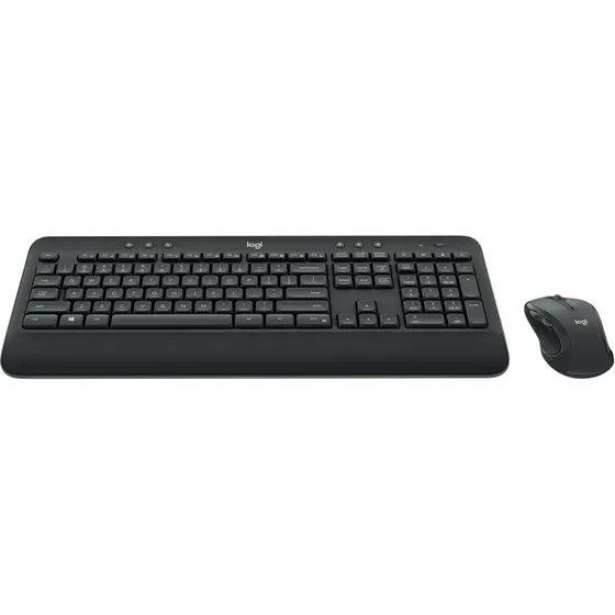 Logitech MK545 Advanced Trådløst Tastatur & Mus Sæt, Sort