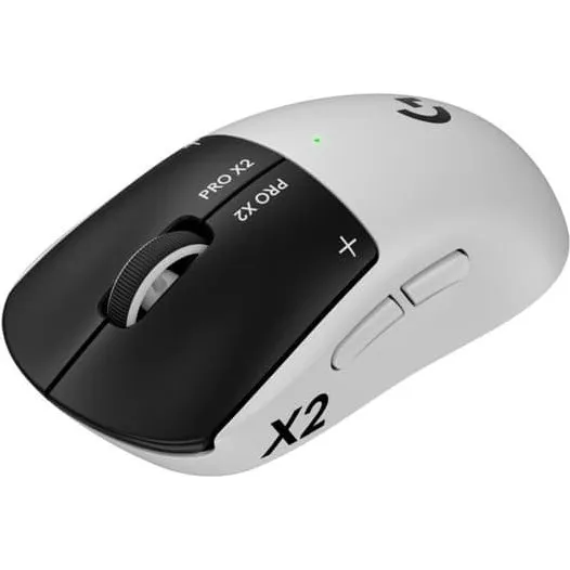 Logitech G PRO X2 Superstrike Trådløs Mus Hvid/Sort
