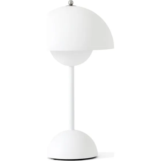 Tradition Flowerpot VP9 bærbar bordlampe, mat hvid