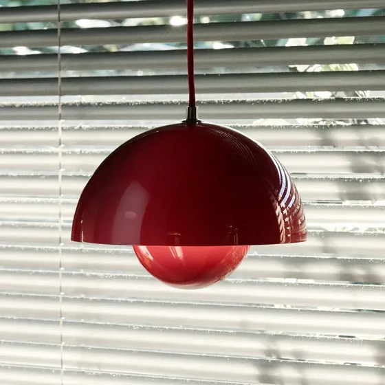 Andtradition Flowerpot VP1 pendel, vermilion red, Ø23 cm