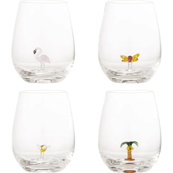 Bloomingville Misa Drikkeglas, 4 stk, klar