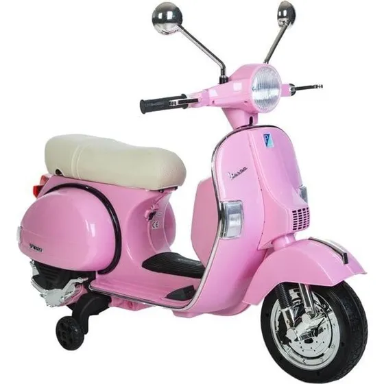 Vespa PX150 12V Lyserød Elknallert