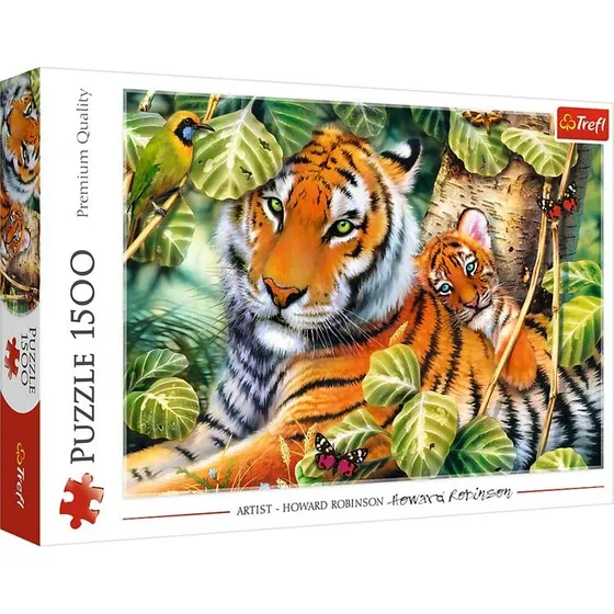 Trefl Two Tigers 1500 Brikker Puslespil