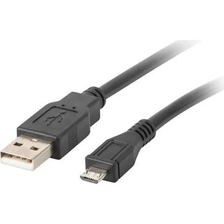 Lanberg USB 2.0 Micro-USB til USB-A 1,8 m (sort)
