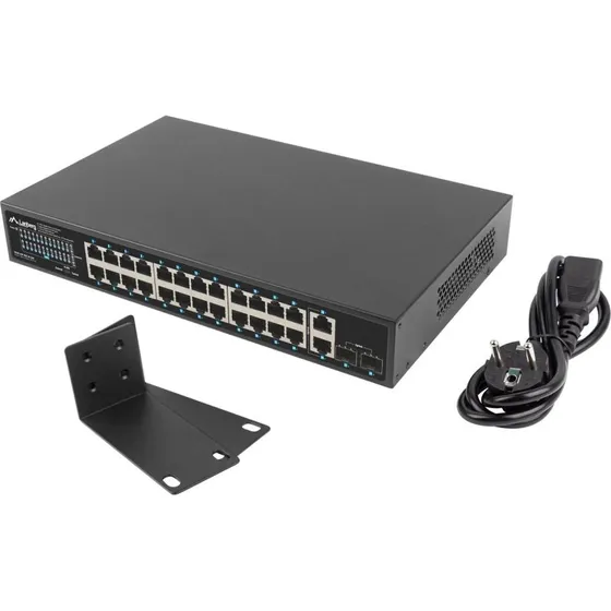 Lanberg RSGE-24P-2GE-2S-360 24-porte PoE+ Switch