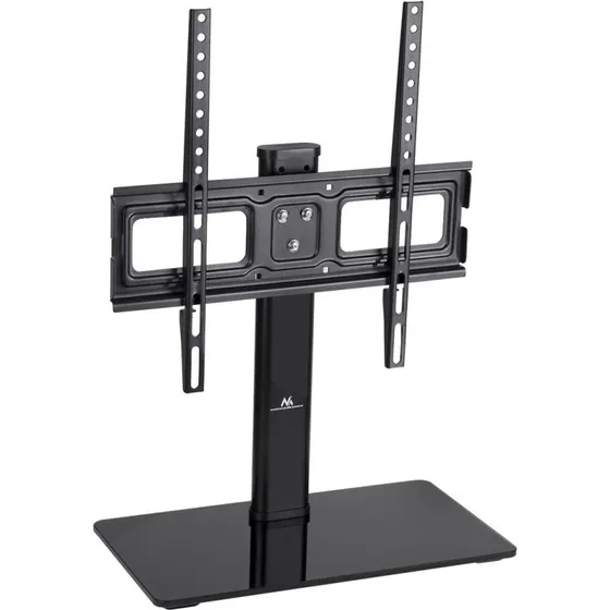 Maclean MC-450 TV-stativ, 32-65", hærdet glas, højdejusterbar, max 40 kg