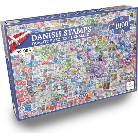 Lautapelit Danske Frimærker 1000 brikker