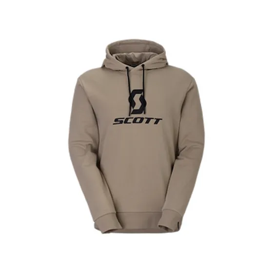 SCOTT Icon LS Hoodie Beige Herre M
